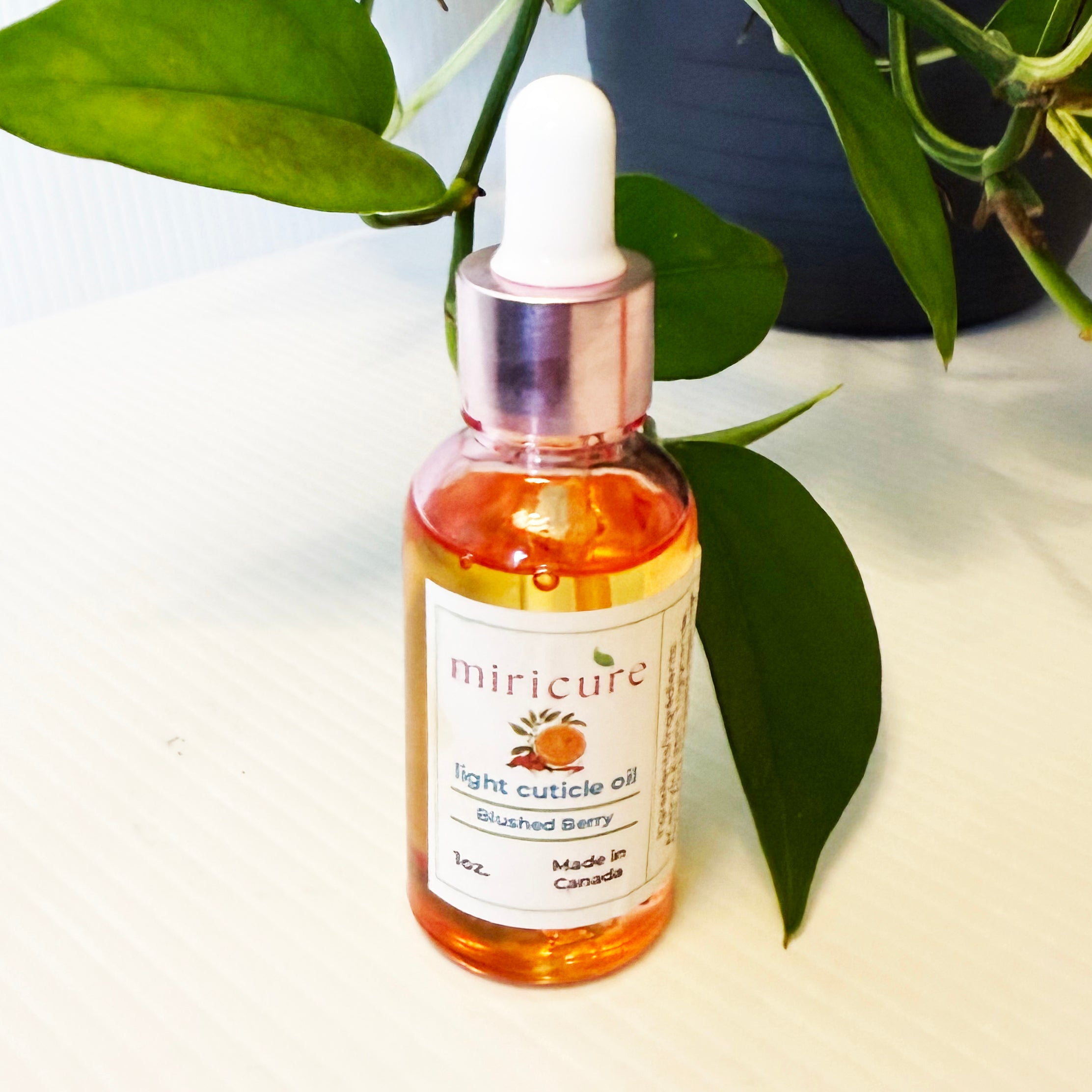 Miricure Cuticle Oil, Blushed Berry 1oz.