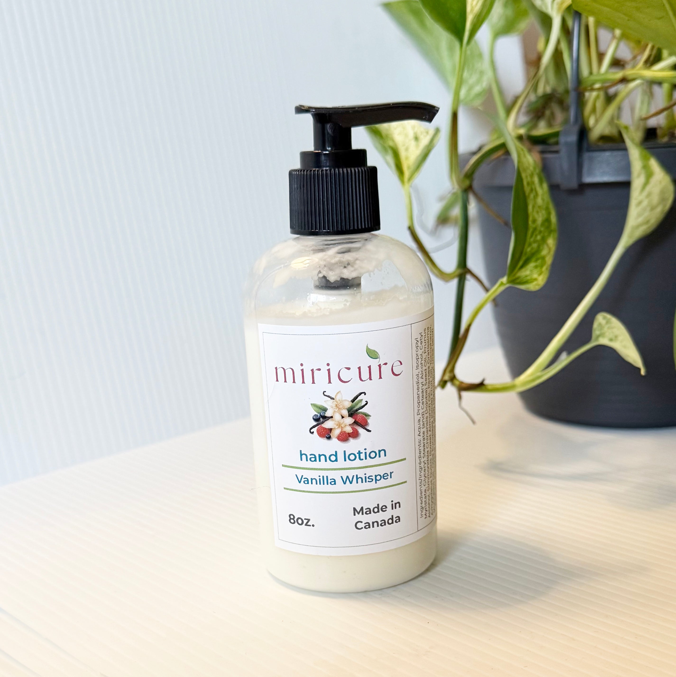 Miricure Lotion, Vanilla Whisper 8oz.